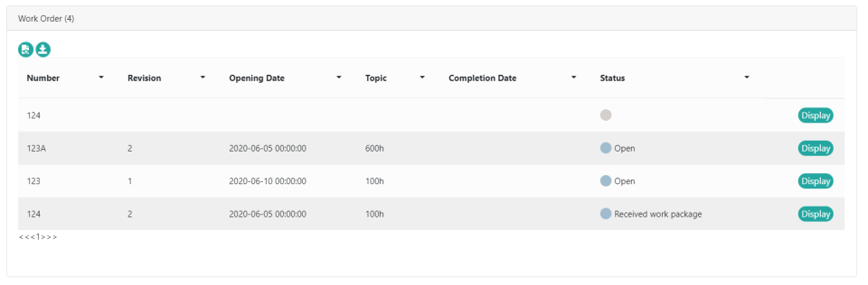 screenshot of Aircraft Maintenance Systems